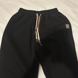 Black Sweatpants with Logo